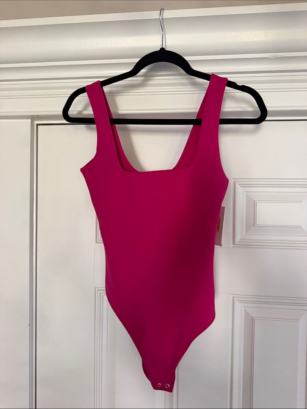 Good American Women’s Fuchsia One-Piece Bodysuit